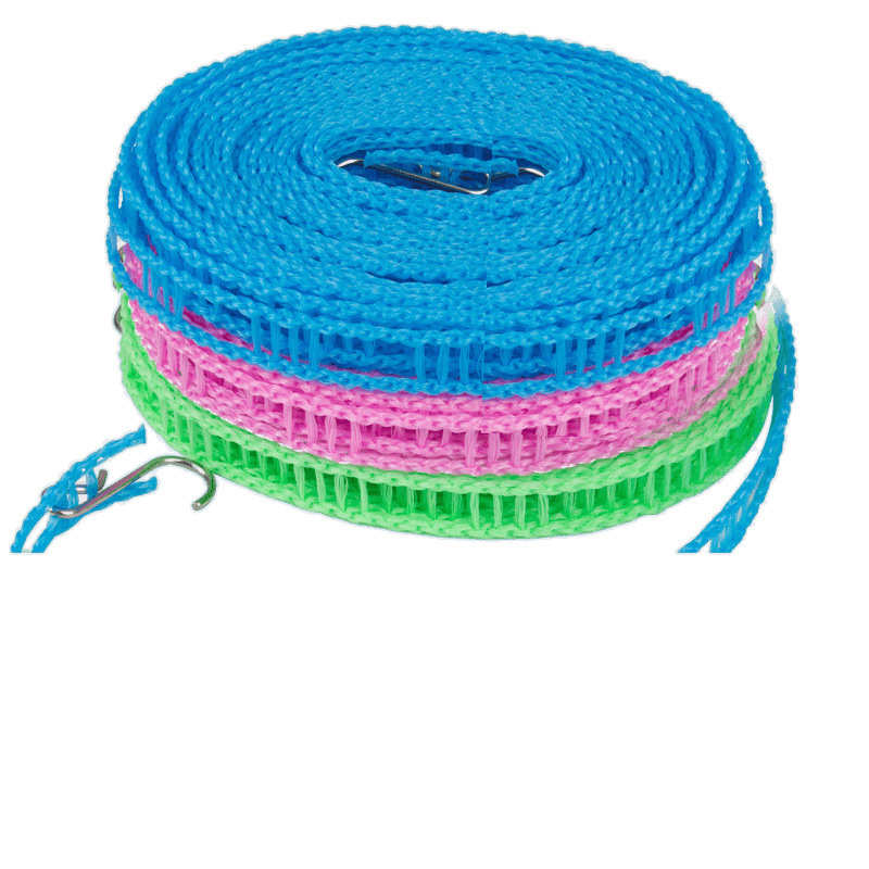 晒衣绳免打孔晾衣绳室内户外衣绳防风晾衣服绳子晒挂被子防滑