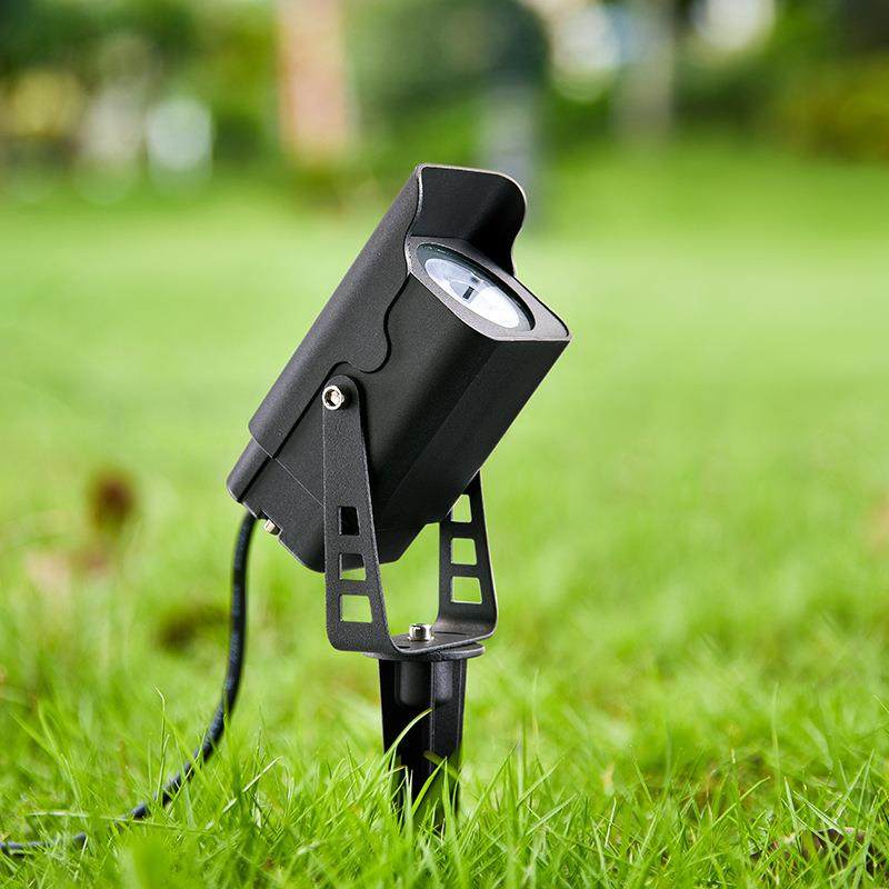 户外射灯高亮花园射树灯插地式草坪灯公园景观绿化灯别墅洗墙壁灯