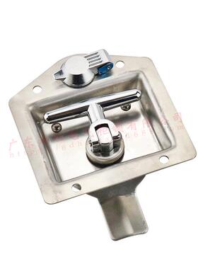 MS857不锈钢面板锁工具箱转舌工业柜锁重工程货车特种车辆房