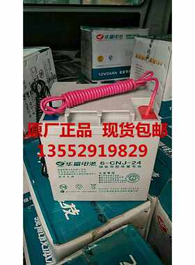 华富储能用胶体蓄电池 6-CNJ-24 12V24AH太阳能专用引线蓄电池