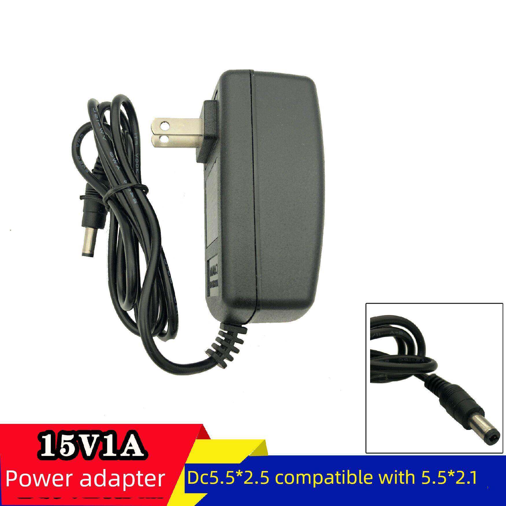 DC15V1.5A电源适配器2A直流稳压电源通用 1A电源15V 3 4 5 6a 7 8