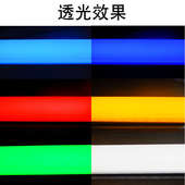 亚克力U型槽LED灯罩灯槽装 饰槽有机玻璃板热弯折弯墙护角防尘罩子