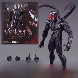 Shf Venom 3 Last Dance Pa修改战马可动人偶漫威关节可动模型玩