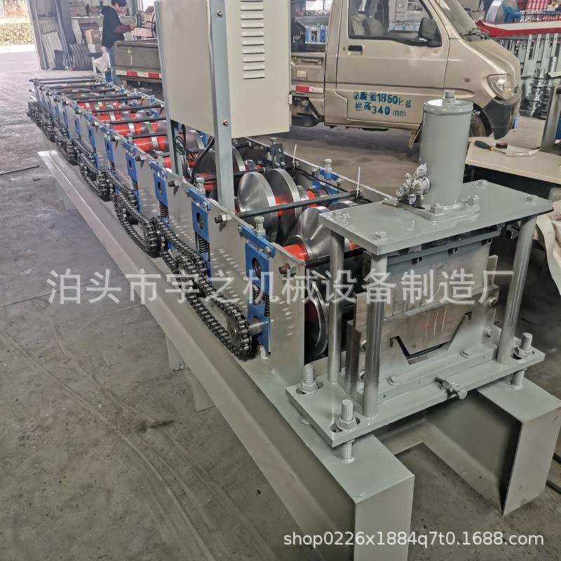 水槽机屋顶光伏水槽成型设备金属冷弯成型机全自动u型槽冷弯机械