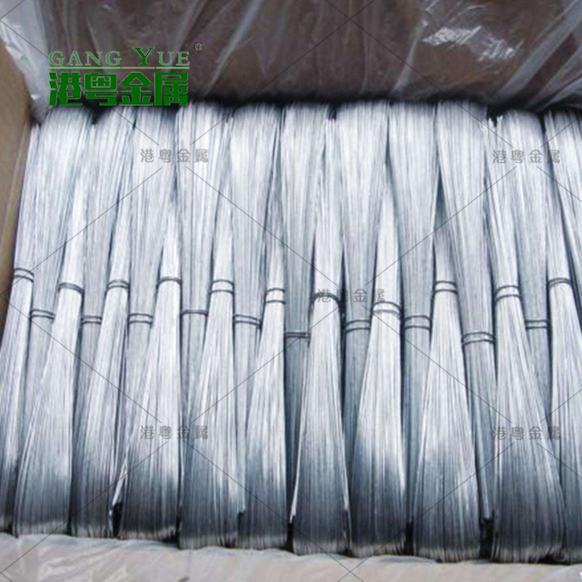 佛山建筑工地绑钢筋葡萄搭架35公分长度捆绑截断镀锌铁扎丝铁丝