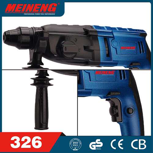 220V 326 美能 电锤电镐电钻三用轻型多功能大功率冲击钻家用工业