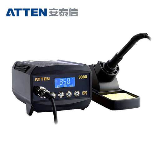 安泰信AT938D恒温电烙铁数显无铅调温防静电焊台937 980E维修工具