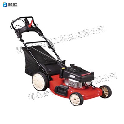 手推式草坪修剪车四轮单独调节集草侧排碎草一体机LawnMower