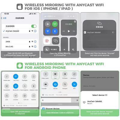 Mini Projector Support 1080P Full HD Native 360P LED Project