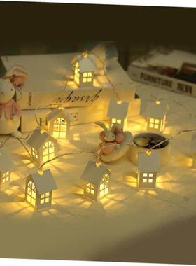1.5M 10pcs LED Christmas Tree House Style Fairy Light Led灯0