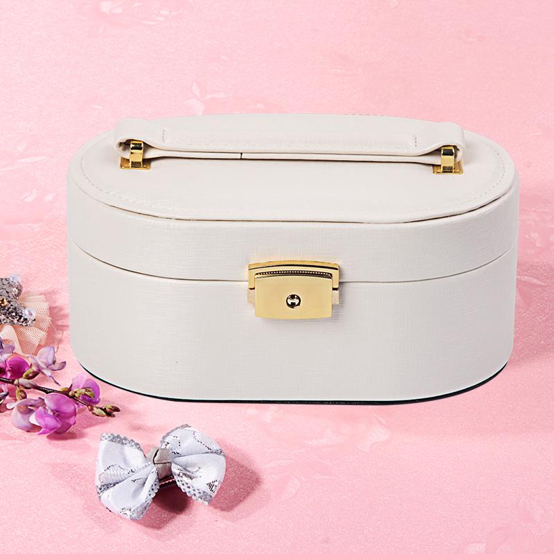 正品首饰盒公主钉欧式韩收饰品盒纳盒珠宝耳盒儿童可爱绒布耳环手