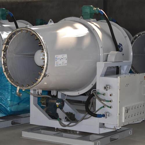 KCS400矿用远程雾炮机 风送式除尘射雾器 全自动粉尘治理喷雾机