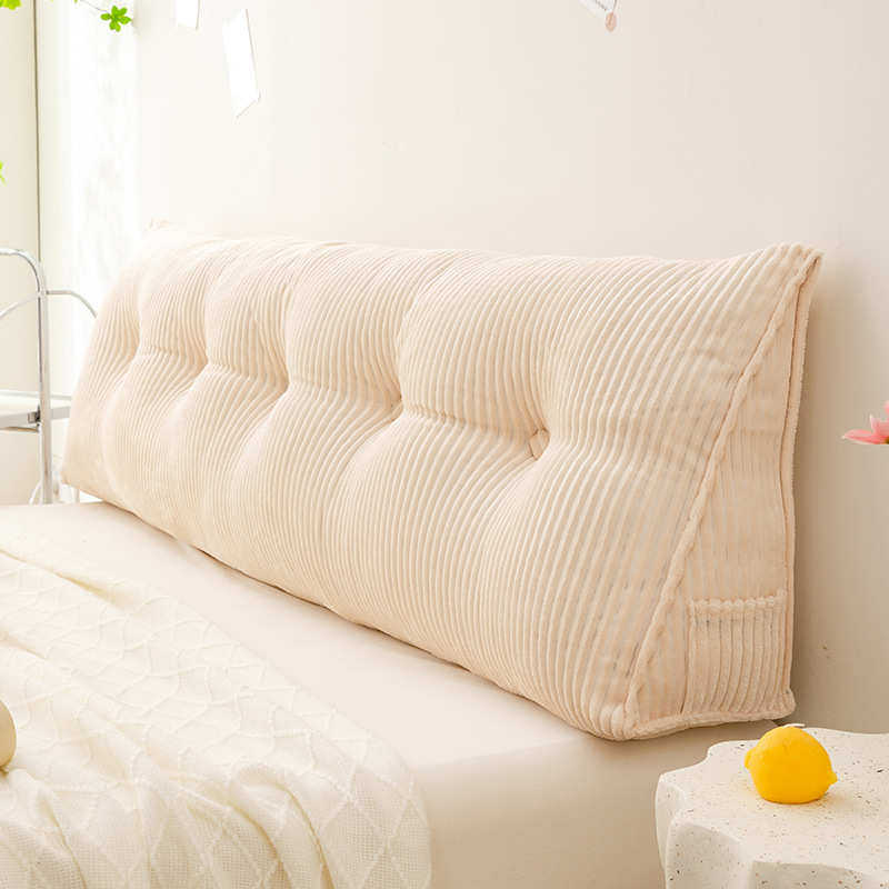 风奶白床上靠垫大拆洗ins腰防撞靠枕软宿舍可床头护包靠背榻榻米,居家布艺,靠垫/抱枕,淘宝优惠券,粉丝福利购,淘宝优惠卷