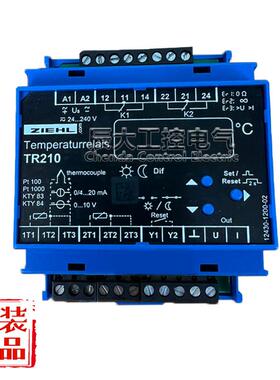 德国原装正品ZIEHL温度控制继电器 TR210 T224073现货议价