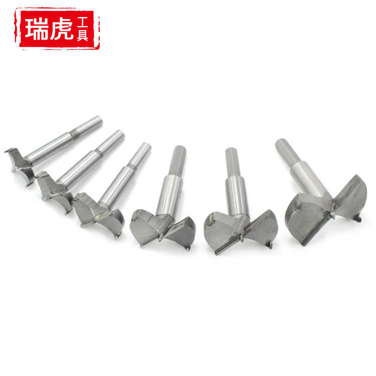 木工开孔器套装 木工打孔工具家具门铰链开孔30-60mm6件套