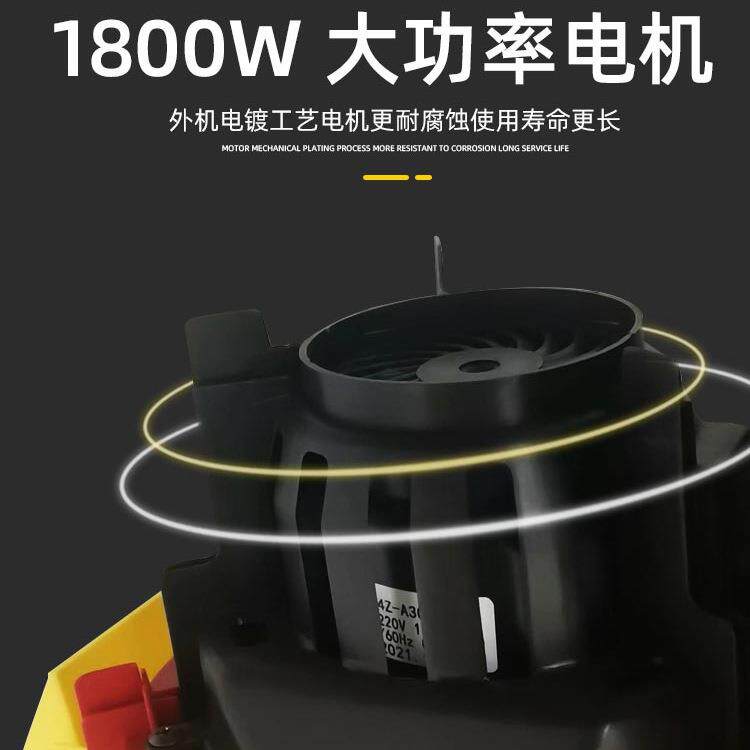 海宝壁挂式吸尘器洗车店大吸力吸尘器商务专用手持挂壁