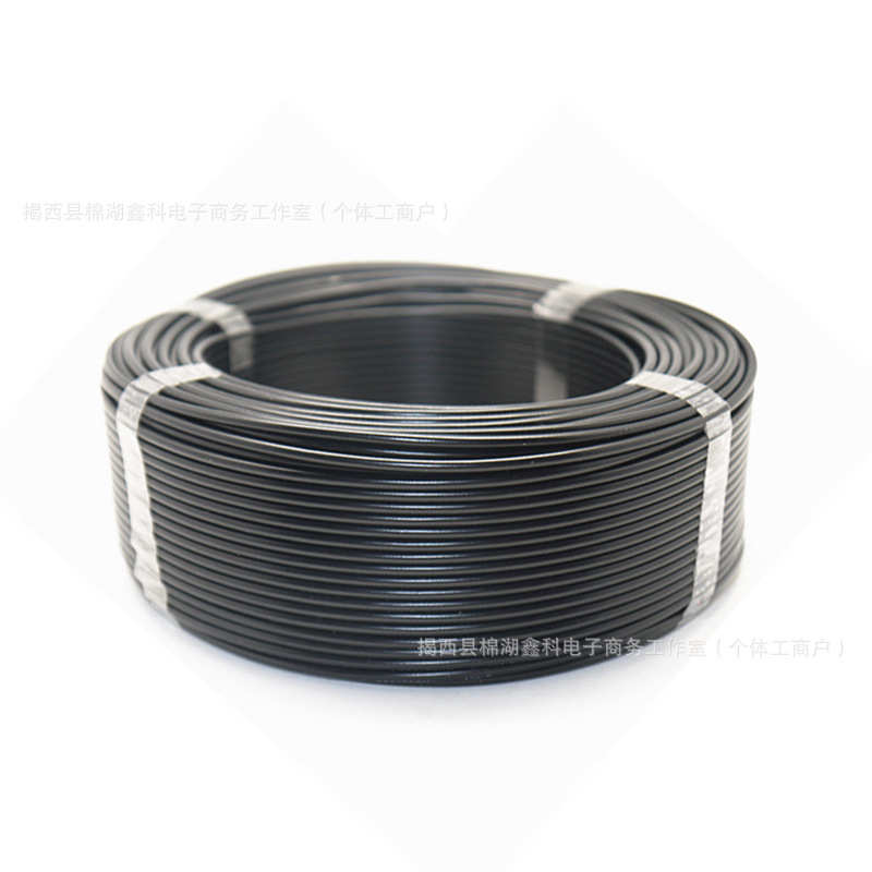 户外防水抗拉工地专用自带套管水平管包胶护套纯铜电缆软线234芯