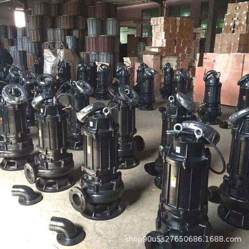 上海尔排工污泵工泉程用业用无堵0SGR塞排污泵潜污泵三相38V大功