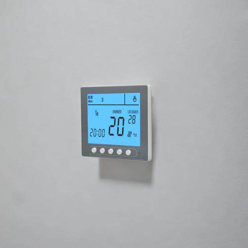 电暖采暖控制器水暖地暖温控器电热恒温碳晶轻奢亚克力开关YKC