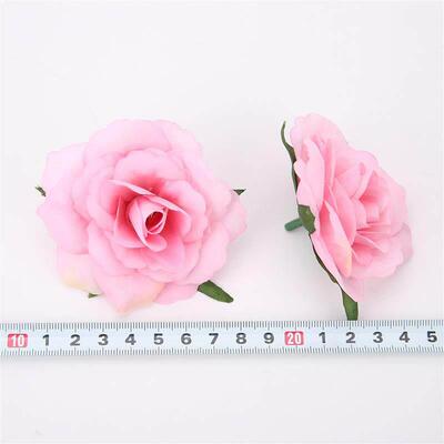 Good artificial roses white silk fake roses flower faux head