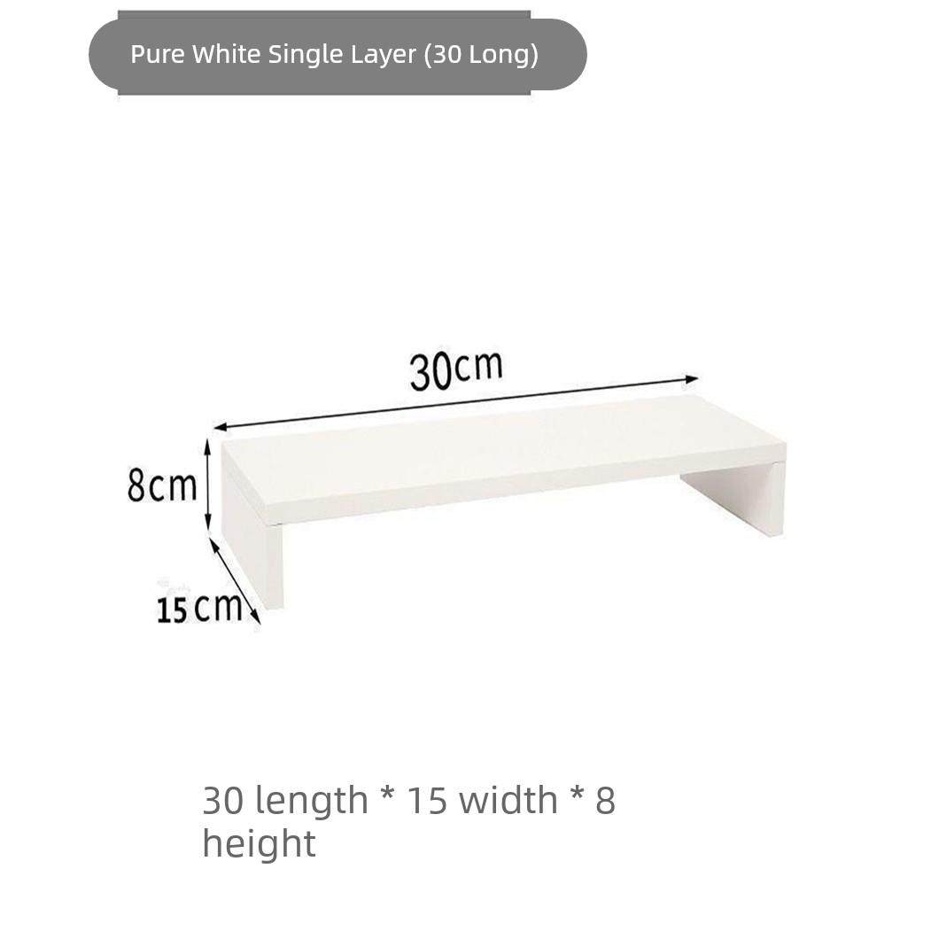 桌面加高架电脑垫加高底座实木垫电脑显示器屏幕小尺寸存储架