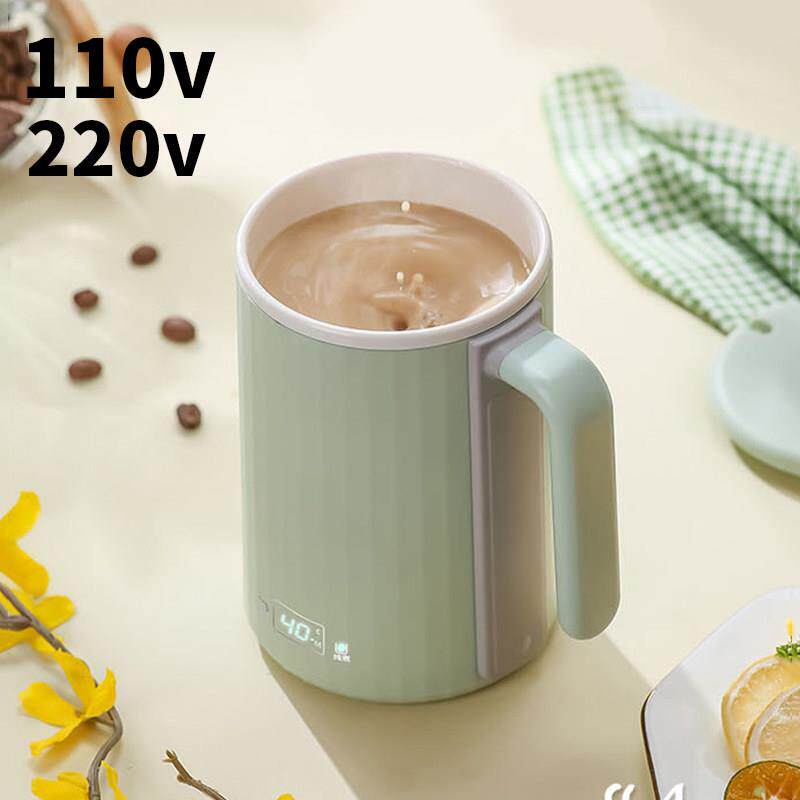 110V220V可携式养生杯旅行智能电炖锅多功能小型办公室煮粥热奶杯