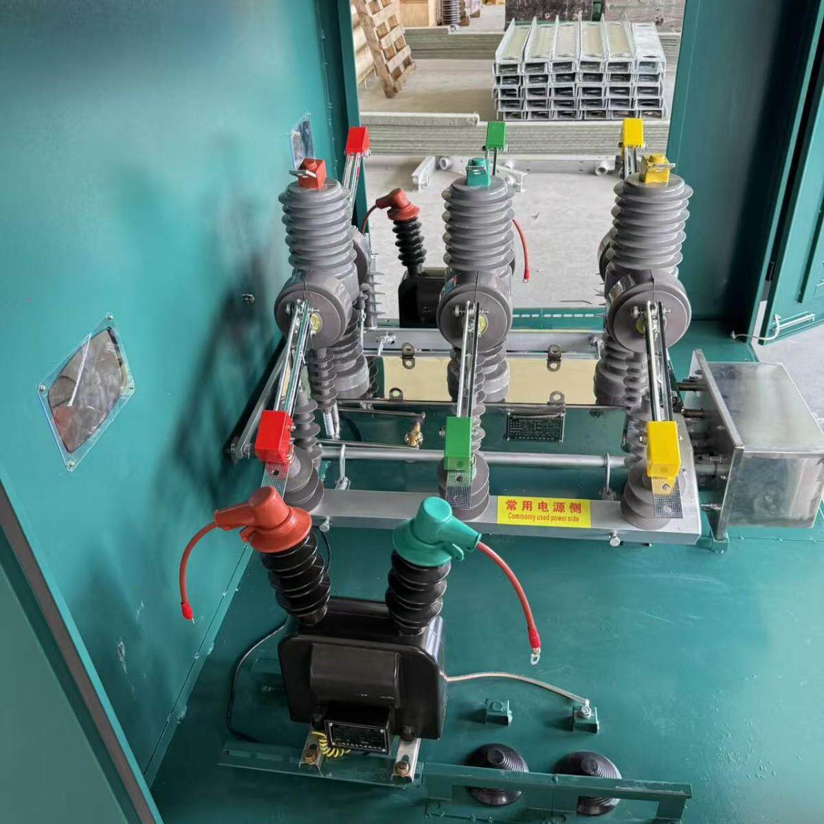 电动ZW32-15GG/1250A智能型双电源备自投落地式成套装置可以做杆