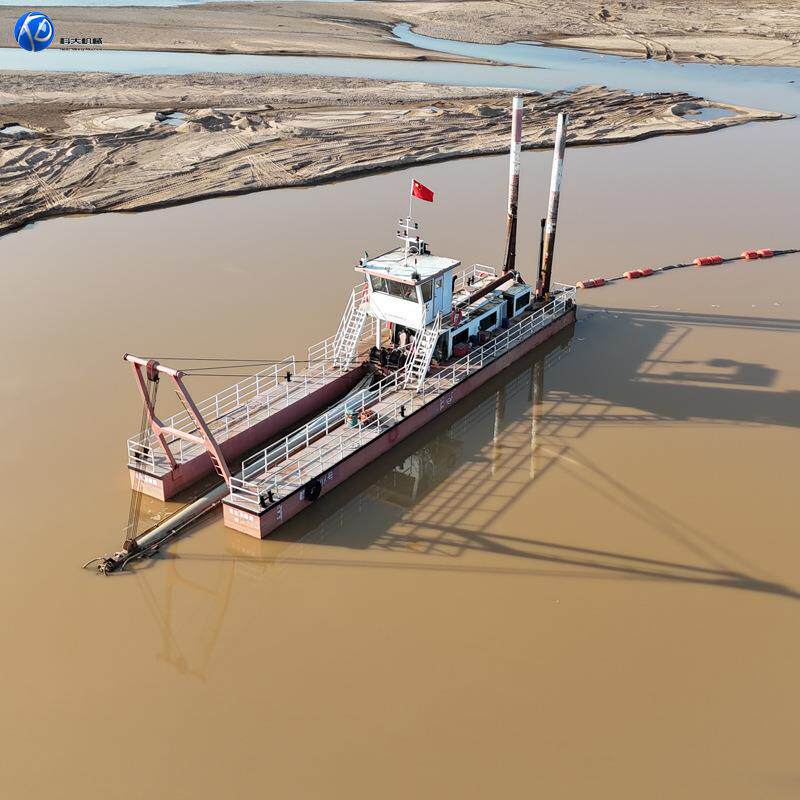 挖船疏浚清淤机械 挖泥船厂泥 家 绞吸式清淤船河口道港疏浚KD-15