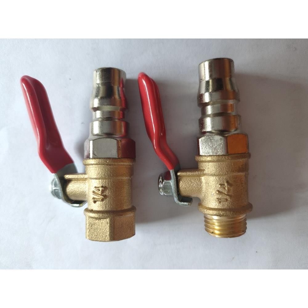 轮胎爆冲阀门开关配件气动阀门大全空压机气泵配件出气口快速接头