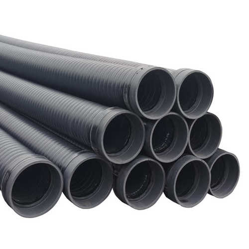 HDPE中空壁塑钢缠绕管SN8市政道路管道DN300雨水管排水排污管厂家