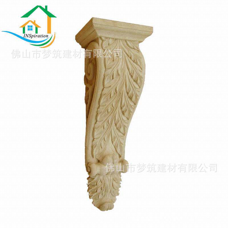 酒店别墅GRC装修工程构件 人造砂岩装饰斗拱 预制水泥仿石雕梁托