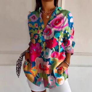 Seasons Four Sleeve Off Shoulder Printed Women