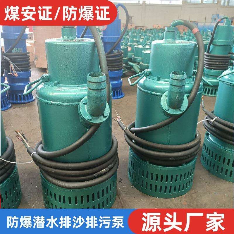 BQS80-190-90KW矿用隔爆潜水排沙泵FQW风泵QJ深井泵WQB防爆排污泵
