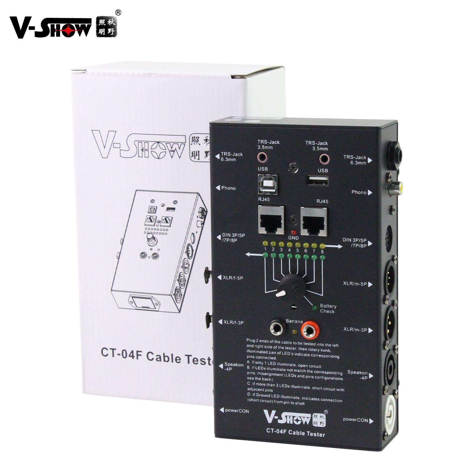 DMX转RJ45适配器电缆连接分配器公母3芯线材测线仪测试连接器35芯