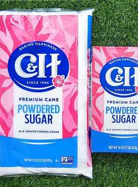 美国烘焙超细糖粉翻糖蛋糕饼干装饰面包糖霜白糖SUGAR POWDERED