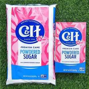 美国烘焙超细糖粉翻糖蛋糕饼干装饰面包糖霜白糖SUGAR POWDERED