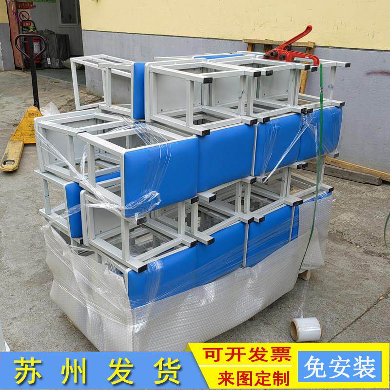 加厚方凳子流医院陪护凳工厂车间工作实验室方凳钢管铁板凳子定制