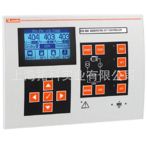 供应LOVATO单机发电机组控制器 RGK700SA RGK800SA RGK900SA
