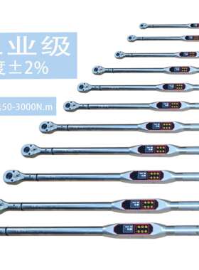 200-2000N.m数显扭力扳手分度值1N.m精度±2%长度1650mm
