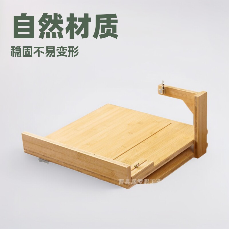 新款木质切皂台创意竹木手工皂切皂器家用实木钢丝刀推皂台切皂机