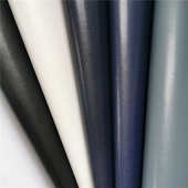 厂价销售纳帕纹皮革现货供应鞋 材箱包用耐水解皮革面料牛纹超纤皮