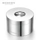 带防飞灰男礼品 潮流烟灰缸不锈盖钢封闭式 新款 德E国MDRON创意个性