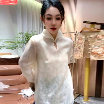 tach damas新中式衬衫内搭叠穿女2026春季高级感气质减龄长袖上衣