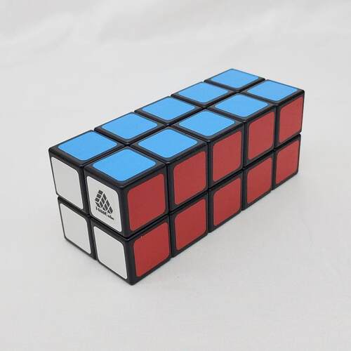 智力乐园二二五长方体魔方WitEden2x2x5 Cuboid Cube不等阶魔方