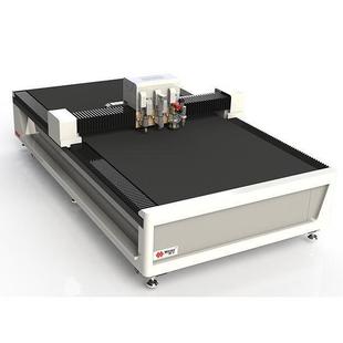 自动送料皮草地毯布旋转刀数控振动刀切割机窗帘布艺剪裁设备