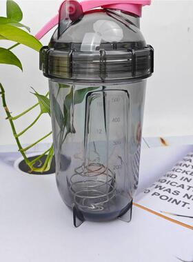 塑料摇密摇杯蛋白粉奶水杯封摇不漏昔水摇YCE杯透明健身房式杯子