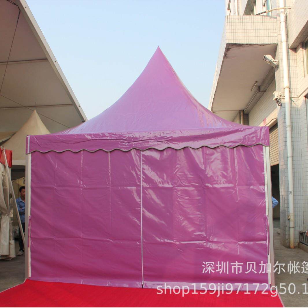 尖顶蓬吊顶篷房欧式展览帐蓬锥顶篷户外婚庆四角蓬房
