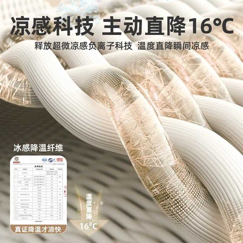 新款直销夏天冰丝凉席可水洗竹席三件套草席冬夏两用藤席夏季床笠