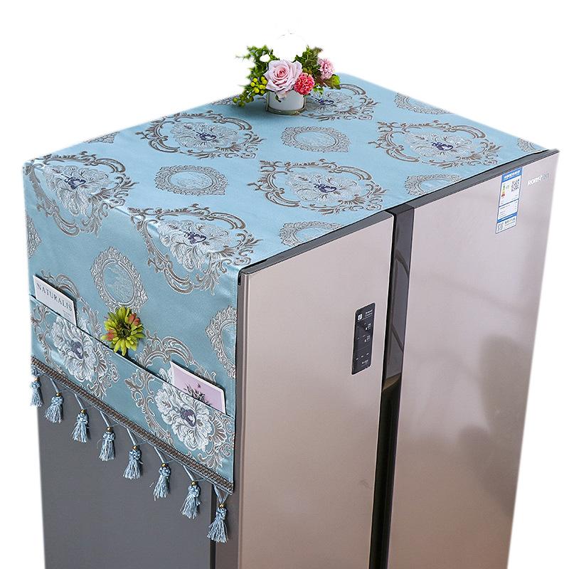 布单双洗衣机防尘罩冰箱床头罩