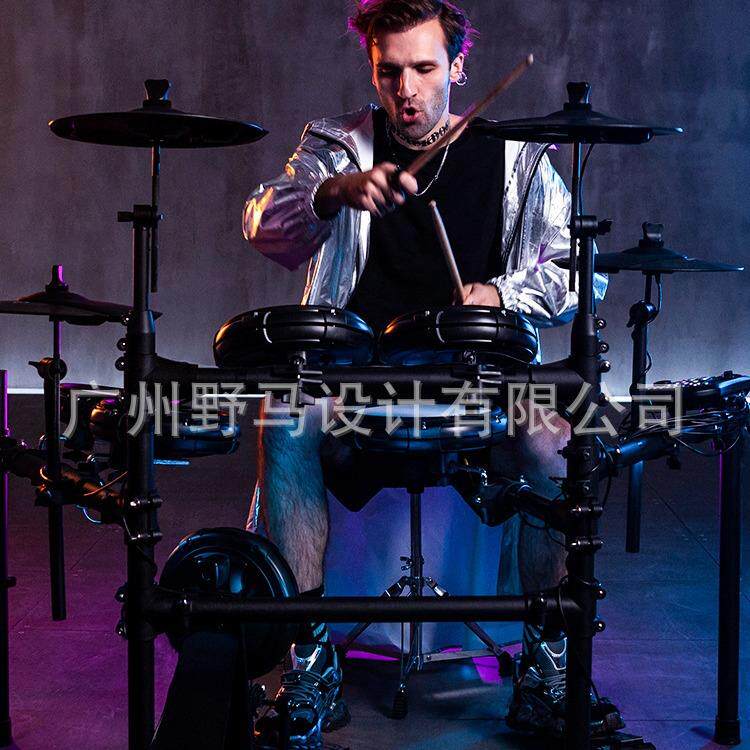 XXVdnner唐农o电子鼓架子鼓专业演奏学入门儿童士便初携智能爵鼓